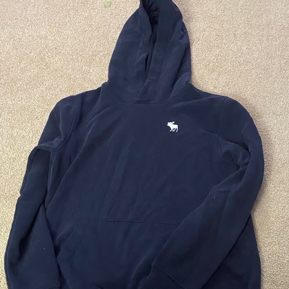 Black Abercrombie Kids Hoodie with Logo 15/16
